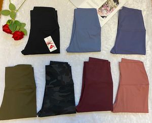 Lycra Kumaş Yüksek Bel Kadın Yoga Pantolon Spor Spor Salonu Taytlar Elastik Fitness Lady Açık Pantolon W-01