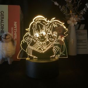 LAVA LAVA LAMP D LED USB Nocne Światło Anime Fani Diving Dift Aplikacja Kontrola Atmosfery Nightlight Decor Hori San to Miyamura Kun