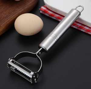Kitchen Tool Peerlers 2 in1 Stainless Steel Potato Grater Julienne Peeler Kitchen-Accessories Vegetables Peeler-Double Planing Graters SN6034