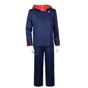 Jujutsu Kaisen Itadori Yuji Cosplay Kostymer Top Pants Unisex Halloween Party Anime Uniform Set Y0913