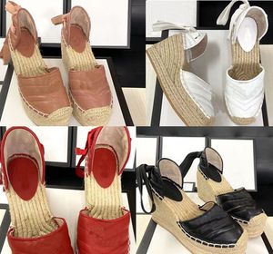 Kadın Açık Geri Yamacı Topuk Sandalet Tasarımcı Gladyatör Ayakkabı Saman Çıplak Renk Aşırı Yüksek Topuklu Büyük 35-41