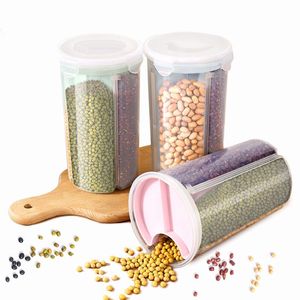 Storage Bottles & Jars 4-in-1 Kitchen Organization Food Grains Boxes Rice Flour Snack Noodle Container Box Seal Tank