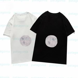 Uzay Tişörtleri toptan satış-Tasarımcı Uzay Ayı Baskı T Shirt Erkek Hip Hop Siyah Erkekler Kadınlar Tops En Kaliteli Rahat Tees Boyutu S XL