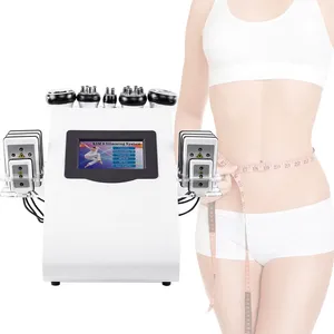 RF Panneaux laser Body Corps en forme de peau Seau serrée Cavitation 40k Ultrasound Machine de perte de poids minceur