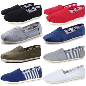 2021 Spring Summer Men Casual Shoes Canvas Fabric Male Shallow Loafers Comfortable Breathable Light Unisex High Qualitity Shoes