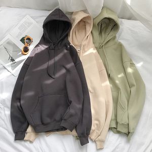 Hoodies Women Warm 2022 Spring Fleece Oversized Pocket Hooded Casual Sweatshirt Hip Hop Classic Hoody Tops Women Clothing