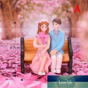 2pcs DIY Couple Potted Miniature Figurines Couple Micro Landscape Garden Figures Decoration Landscaping Accessories Factory price expert design Quality Latest