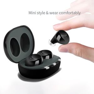 Mini CIC Hearing Aid Sound Amplifier 1 Pair with Portable Charging Case Rechargeable Adjustable Volume Cordless EarbudsScouts