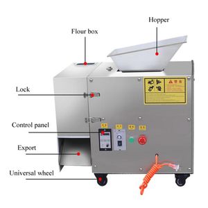 Commercial Automatic Steamed Buns Divider Machine Stainless Steel Rounder Pizza Dough Cutting Fast Cutter Without Sticking