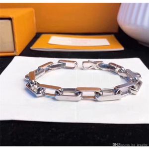 Fashion Bracelet New Arrive Man and Woman 316L Titanium Steel Engrave Colored Bracelet 18K Plated Gold Thick Chain Bracelets338x