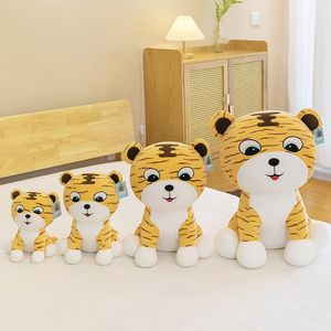 25cm cute tiger doll high quality plush toy stuffed animals toys children birthday gifts wholesale