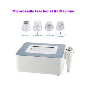 Mini RF Kesirli Mikronedle Yüz Vücut Microneedling Makinesi Yüz Germe Kırışıklık Temizleme Altın Mikro İğne Skar İğnelik Sistemini Kaldır