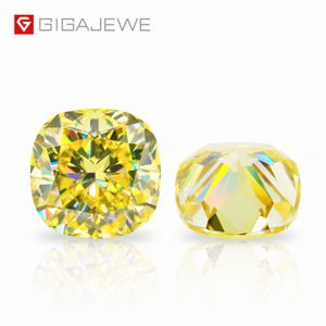 Gigajewe Corta de cor amarela vívida cortada vvs1 moissanite diamante 1mm-7mm para fazer jóias