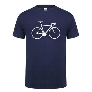 Män Kläder Race Road Biker Cycle T-tröja Rolig födelsedagspresent till Man pappa Fader Sommar Bomull O Neck Streetwear Casual T Shirt 210629