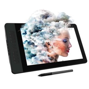 Gaomon PD1561 15.6 polegadas IPS HD gráficos desenho tablet monitor 72% NTSC Color Gamut com 8192 níveis de bateria- caneta