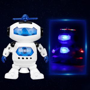 JQ005 Intelligent Space Stunt Dancing Robot Early Education Story Toy