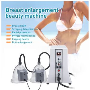 Electric Vacuum Therapy Breast Enhancement Hip Lift Buttocks Lifting Massage Machine Cup Enlargement Pump Body Shaping Slimming Lymphatic Drainage Machine