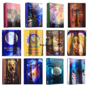 Games Laser Oracle Card DIY English Tarot Cards