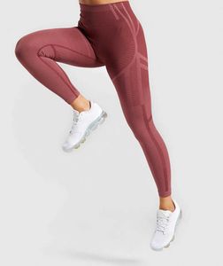 Kvinnor Yoga byxor Sport Running Sportkläder Stretchy Fitness Leggings Seamless Tummy Control Gym Kompression Tights Pants 210604