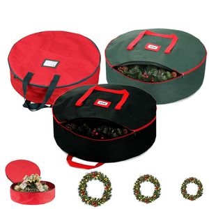 90*20cm Foldable Christmas Tree Bag Xmas Wreath Storage Bags For Storing Garland Home Decor supplies