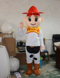 Performance Red Hat Mascot Costumes Halloween Fancy Party Dress Cartoon Character Carnival Xmas Easter Advertising Birthday Party Costume Outfit