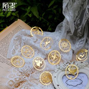 Zakładka 3pcs/set Kawaii Cute Angel Gold Metal Markery do książek do książek papierowe klipy biurowe School Supplies Artykuły papiernicze