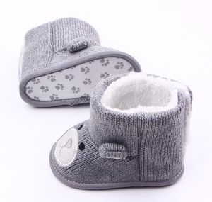 Baby Winter Boots Infant Toddler Newborn Cute Cartoon Bear Shoes Girls Boys First Walkers Super Keep Warm Snowfield Booties Boot G1108