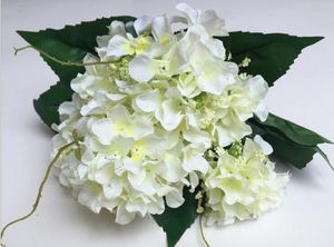 6 Bouquets Artificial Handmade macrophylla Flor 7 Cabeças Para O Casamento Casa Bouquet De Noiva Decoração