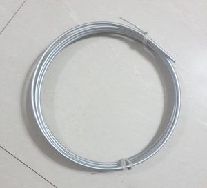 1/4" 6.35mm OD Steel brake line tubing coil zinc plated brake tube 25ft 7.62m coil, 1 piece