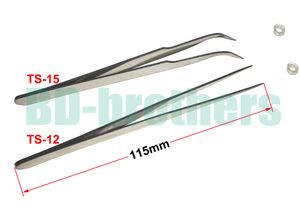 115mm Cabeça TS12 Em Linha Reta / TS15 Cabeça Curvo Pinças Nipper Sem Pacote para Reparação de Telefone DIY Repair Tools 2000 pçs / lote