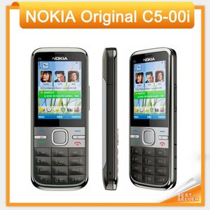 원래 C5 잠금 해제 Nokia C5-00i 휴대 전화 카메라 3.2MP / 5MP GPS 블루투스 C5-00 휴대 전화