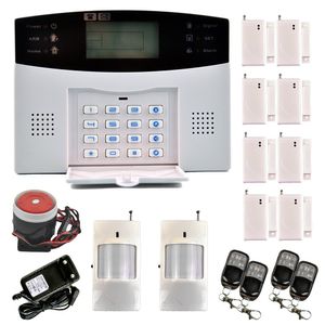 Safearmed TM SF LCD Wireless Quad Band GSM PSTN Home House Keypad Security Alarm Burglar Auto Dial System Kit Wireless and Wired