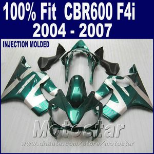 ABS Injection molding for HONDA CBR 600 F4i fairings 2004 2005 2006 2007 fairing kits 04 05 06 07 cbr600 f4i +7Gifts JEER