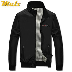 Fall-Men Coats Outdoor Jacket Män Casual Vattentät Vindtät Tunnen 2016 Fashion Stand Collar Högkvalitativ importerad kläder SC1602