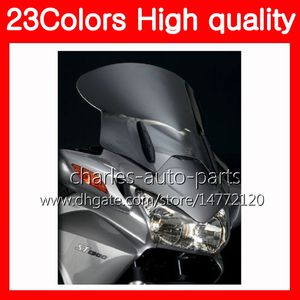 Parabrezza moto 100% nuovo per HONDA ST1300 2002 2003 2004 2005 2006 2007 2008 2010 ST 1300 STX1300 Chrome Black Clear Smoke Parabrezza