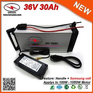 1000W 36V cykelbatteri 36V 30Ah e BIKE Batteri för 250W - 1000W BAFANG 8FUN Golden Motor Begagnade Samsung 30B Cell med 30A BMS