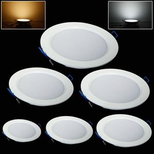 Dimmable 7W/9W/12W/15W/18W/25W Led Recessed Ceiling Light Ultra Thin Led Down Lights 85-265V + Drivers