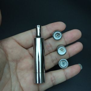 Wholesale vase coil for sale - Group buy Dry Herb Vaporizer Dual ceramic cotton quartz Coil Rebuildable atomizer Stainless Steel Metal Vapor E Cigs VS Vase cannon Bowling Atomizer