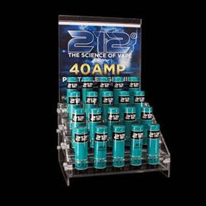 ingrosso Batterie IMR-212 IMR mAh V Li Mn FT Flat Top batteria e batteria acrilico posizione chiara magazzino in USA