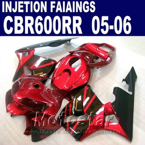Injection Molding fit for HONDA CBR 600 RR fairing 2005 2006 cbr600rr 03 04 cbr 600rr red bodykit QH7D