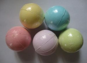hotsale 10g Random Color! Naturlig Bubble Bath Bomb Ball eterisk olja Handgjord SPA-badsaltboll Kolsyrad julklapp till henne