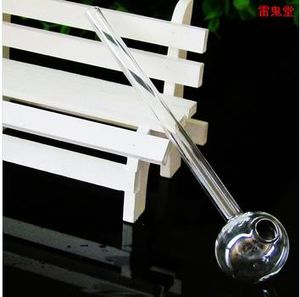 Factory direct high-quality glass straight pot 14CM, wholesale glass hookah accessories, free shipping, large better