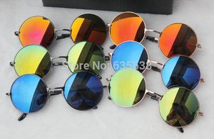 Yuvarlak güneş gözlüğü vintage 60s retro gözlükler Sunnies Shades