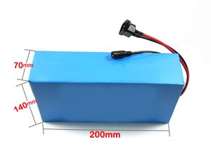 EU US free tax 36V 24.5AH electric bike battery 36 V 25AH lithium battery use Samsung 3500mah cell 50A BMS 2A Charger