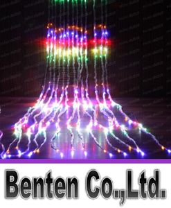 Led Waterfall String Curtain Light 6m * 3m 640 Leds Water Flow Christmas Wedding Party Holiday Decoration Fairy String Lights LLFA3312F