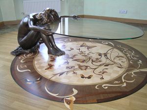 Private custom wood floor Decorative wood floor Burmese teak wood floor Bevel floor fight Oak Merbau wood Profiled wood flooring Asian p