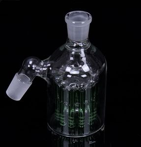 11 Arm Diffused Percolators Ash Catcher glass smoking accessories bubbler Downstem for Glass Bong Glass Water Pipe 18.8mm joint size