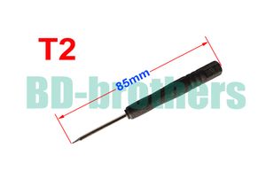 83 -мм черная отвертка T2 Torx Vint Drivers Open Tool для жесткой дисковой плат