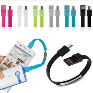 Yeni stil Taşınabilir bilek Bilezik senkronizasyon şarj Mikro USB Veri şarj Kablo İçin samsung S4 notu 4 htc biri DHL ücretsiz