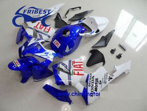 7 Gåvor Motorcykeldelar till Honda Fairing CBR600RR 2005 2006 CBR 600 RR 05 06 Injektionsgjutning Blå Vit Fairings Kit